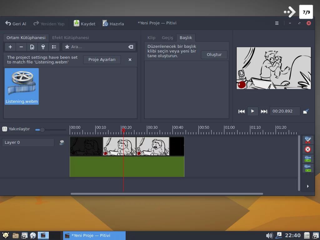 Linux Pardus 17
            bilgisayar işletim sistemi, Masaüstü XFCE